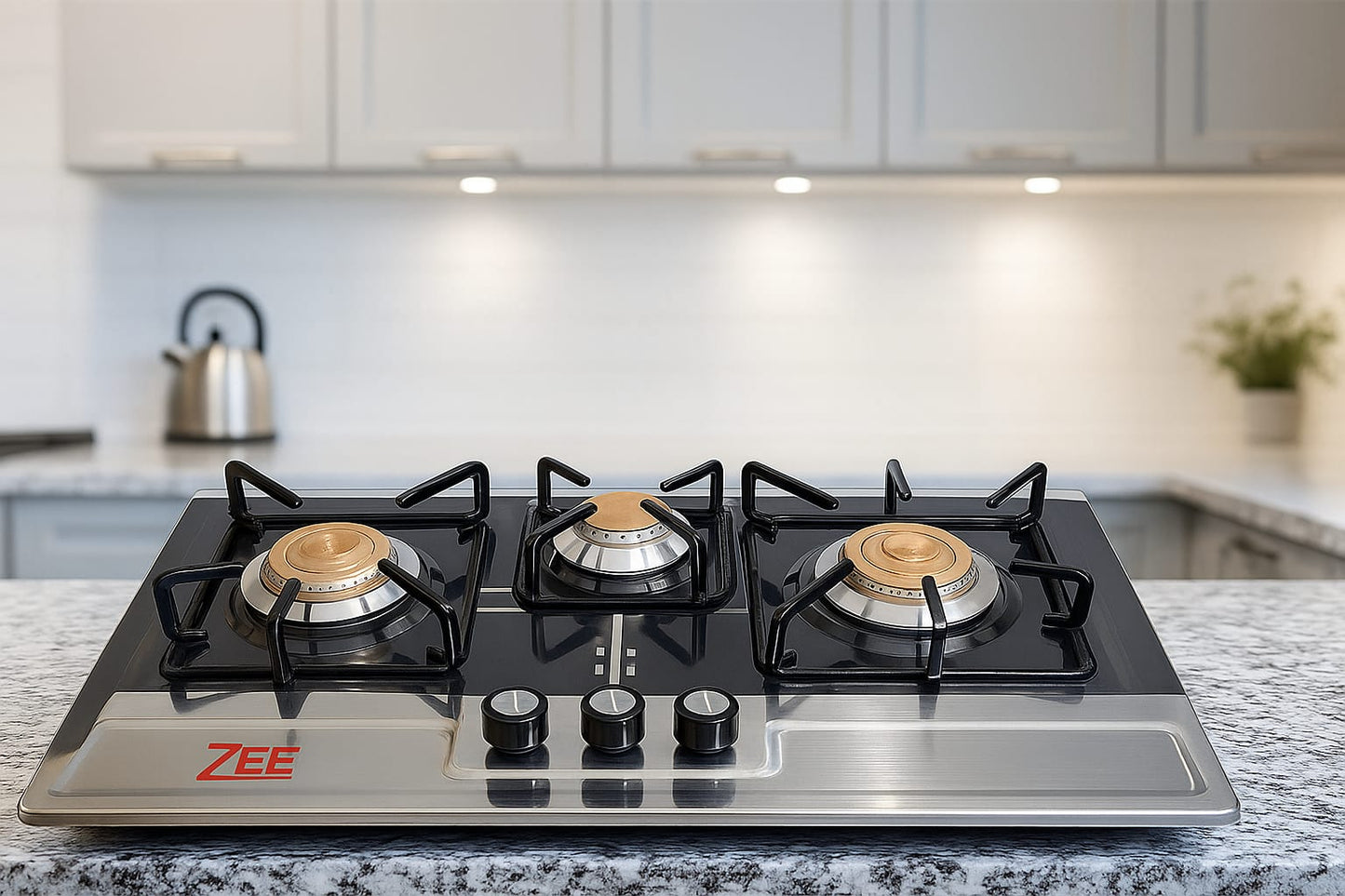 kitchen Built In Hob – Square Grill, Model :302