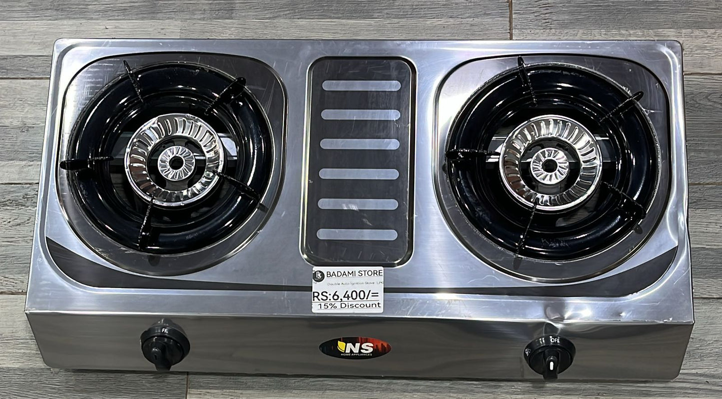 Double Auto Ignition – 2 Burner | LPG Compatible Model: 212