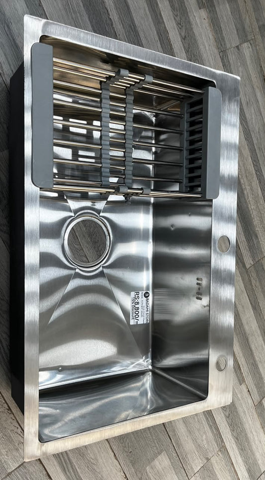 Kitchen Sink Large Hand Made Imported Size:17x27 Inches