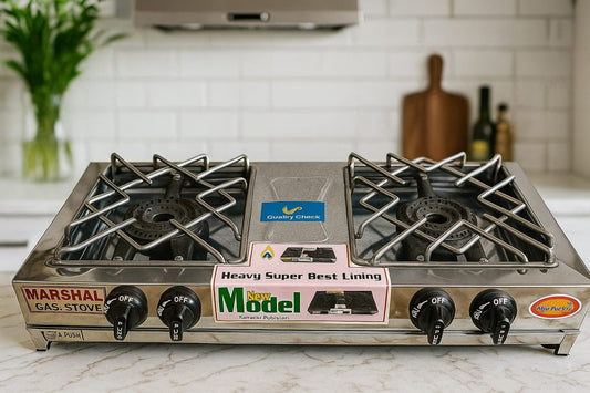 Twin Twin 4knobs 2Jumbo Burner Stove Model :208