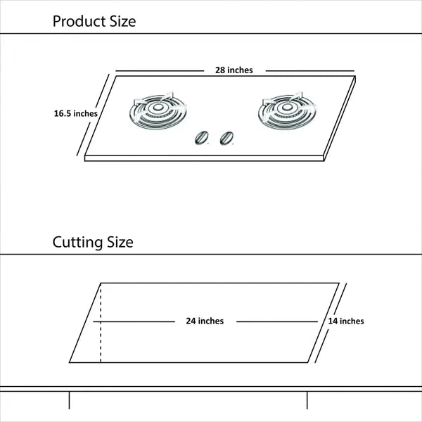 Auto Hob Hanco Brass Burner Model :H303