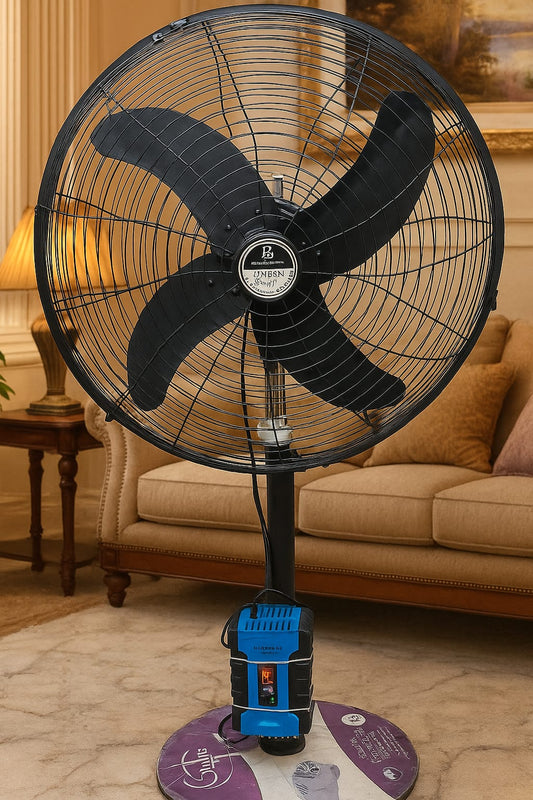 Rechargeable Stand Fan – 18 Inch Model: L001