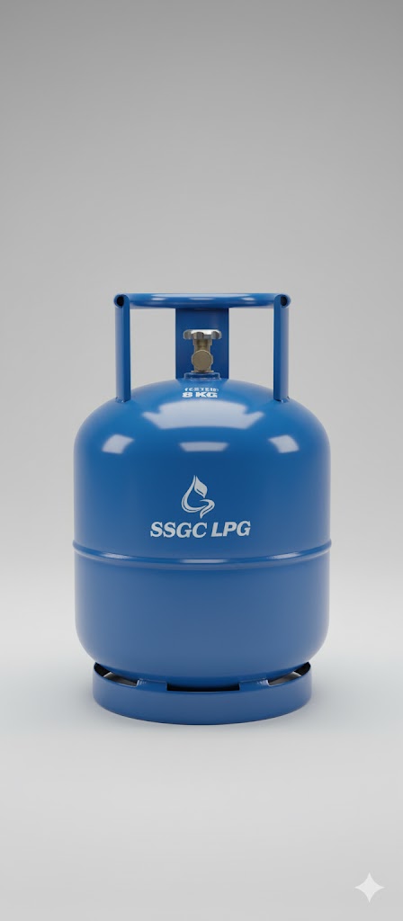 8 KG Cylinder Heavy Duty 14 Gaje S.S.G.C
