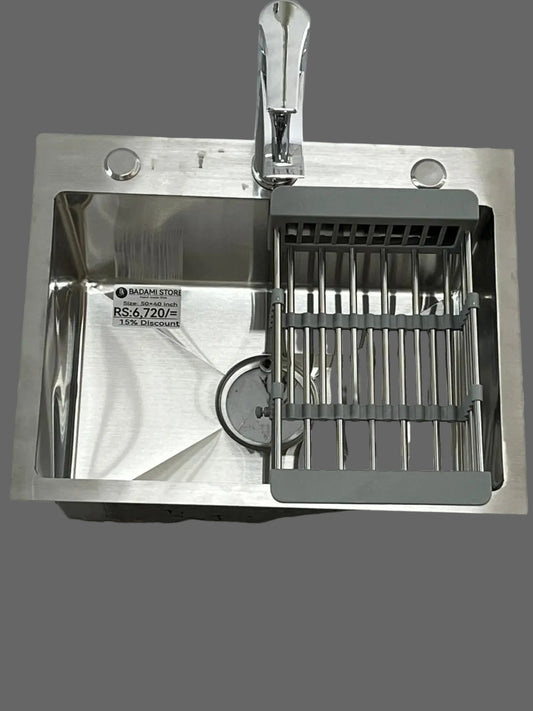 Single sink hand making (imported) without  basin tap
