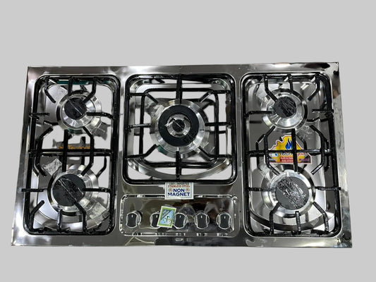 Manual Hob Stove 5 Burners