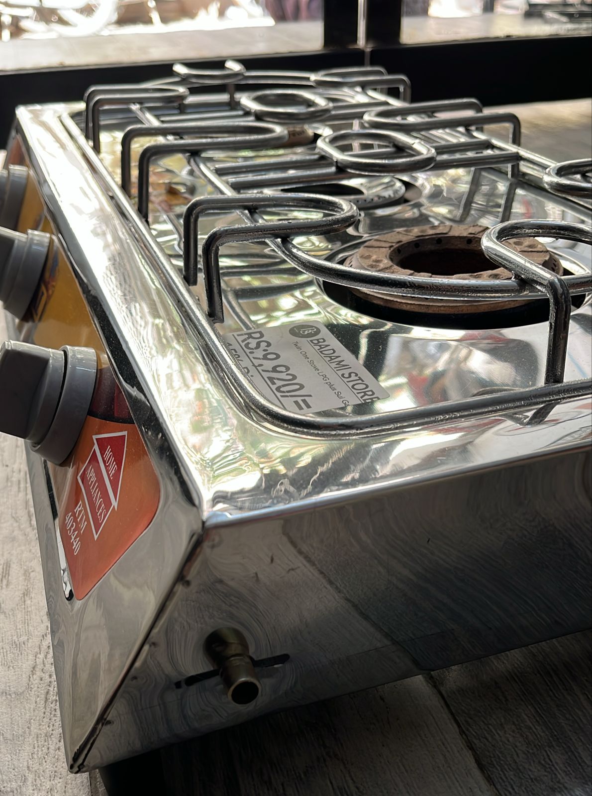 TWO IN ONE STOVE LPG+NATURAL GAS