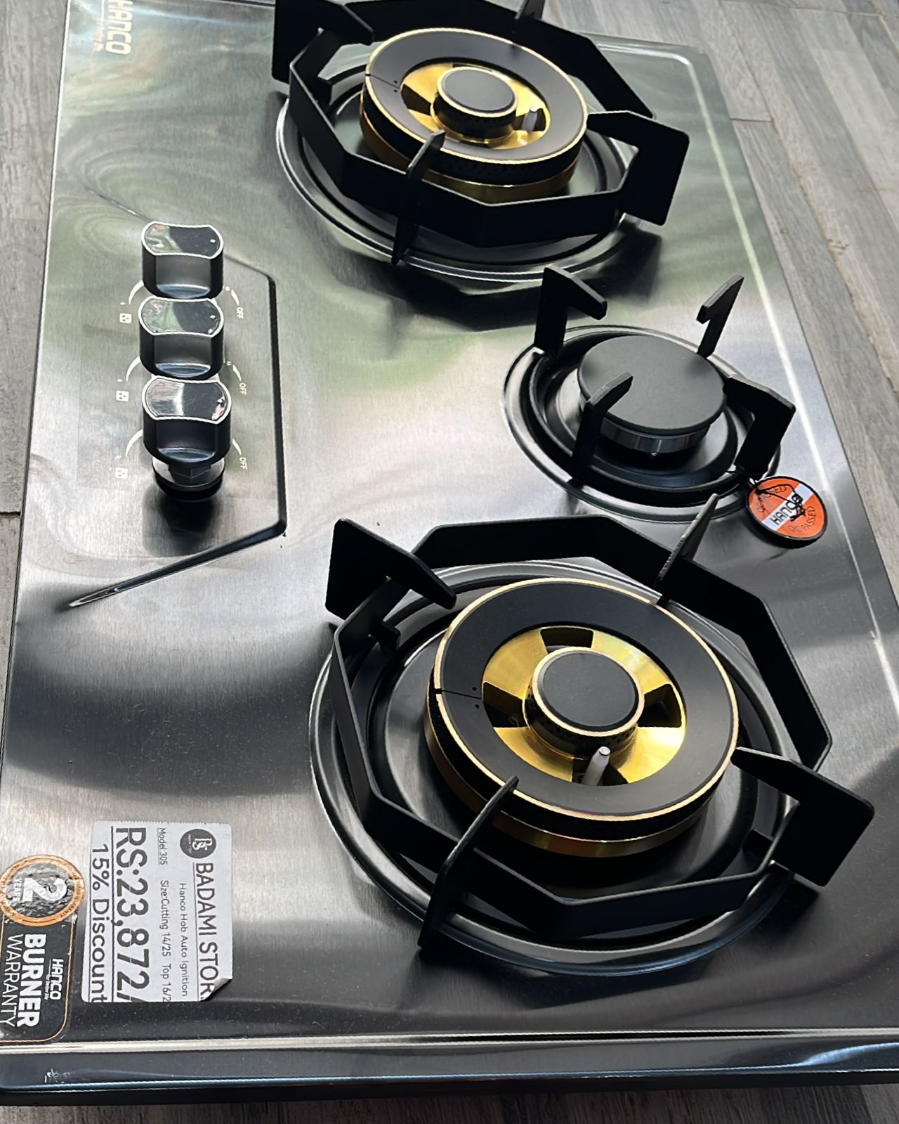 HANCO AUTO IGNITION HOB