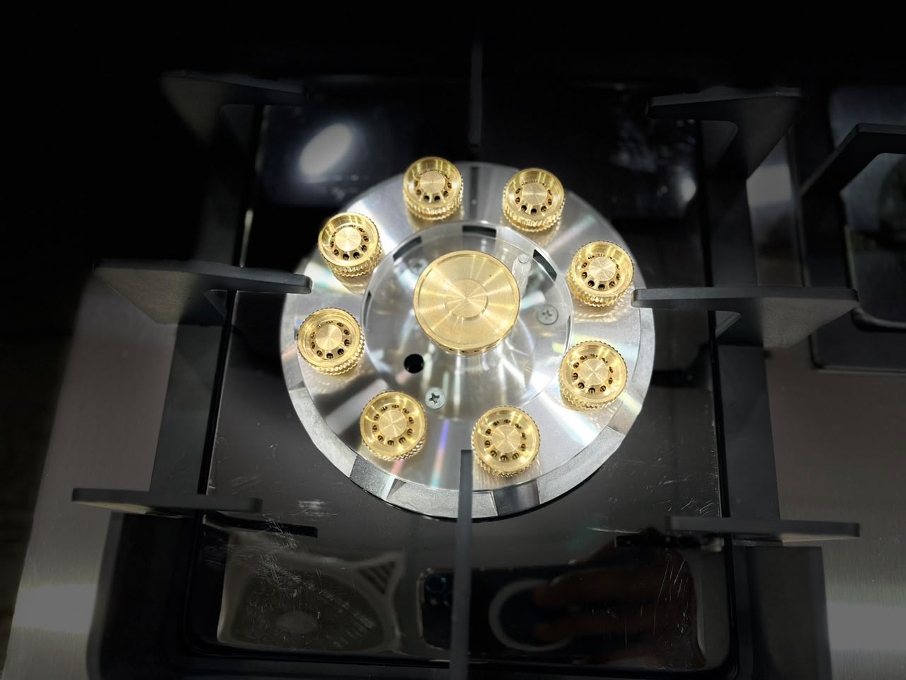 HOB Brass Crown Burner