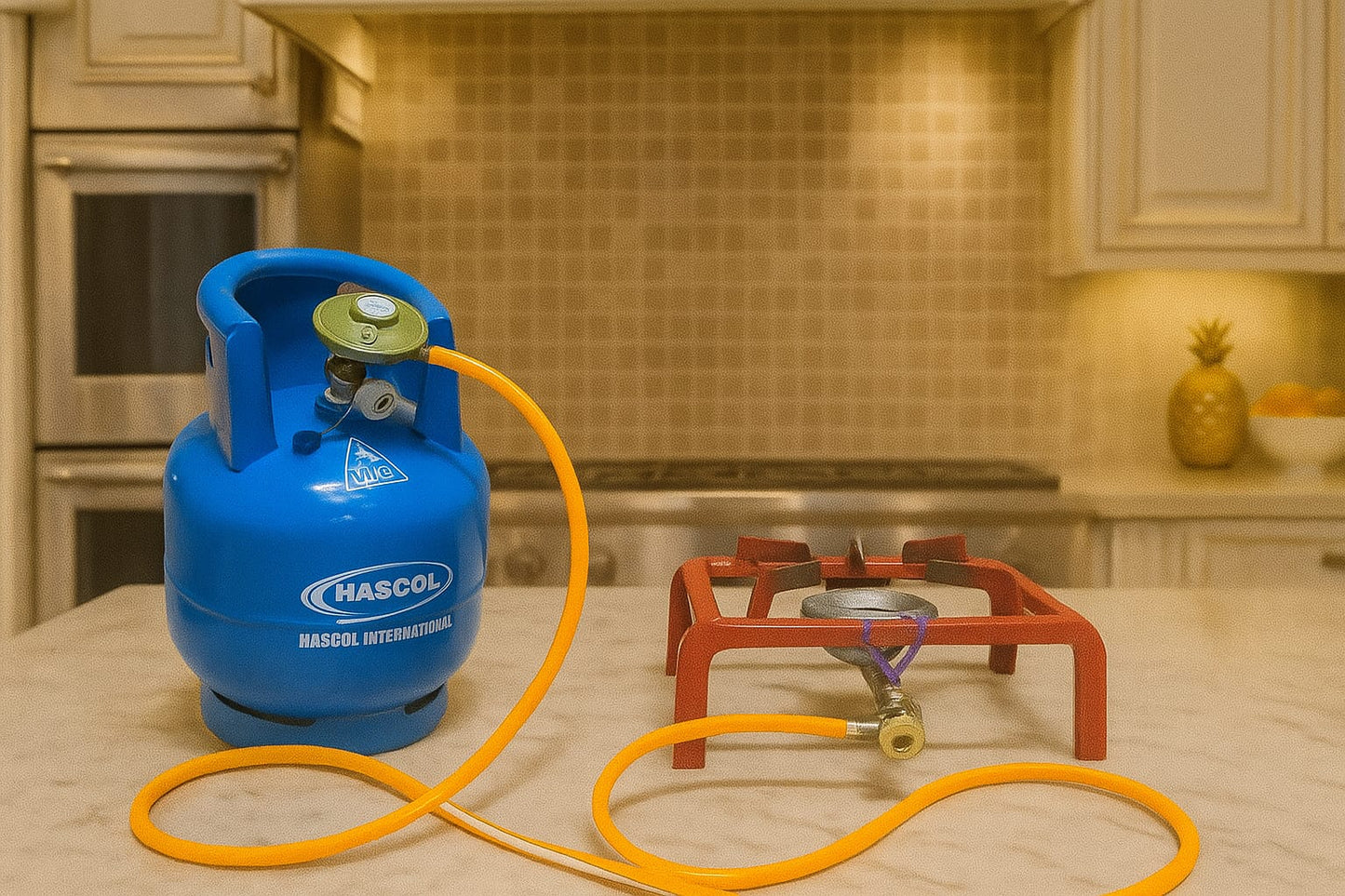 2 KG Gas Cylinder Family Package with Single Stove Complete Cooking Set