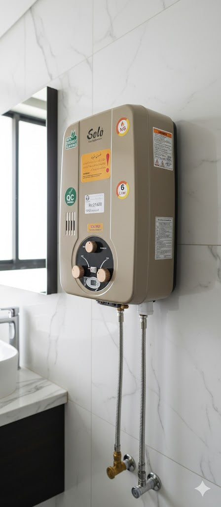 6 Liter Instant Gas Water Geyser Model:501