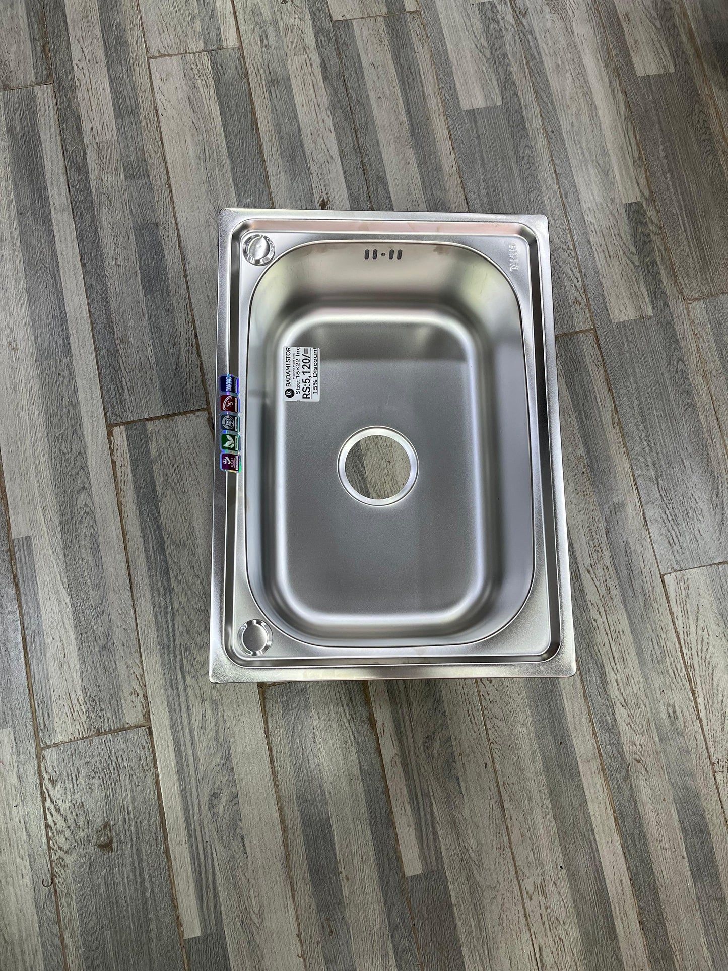 kitchen sink machine made(without basin tap)