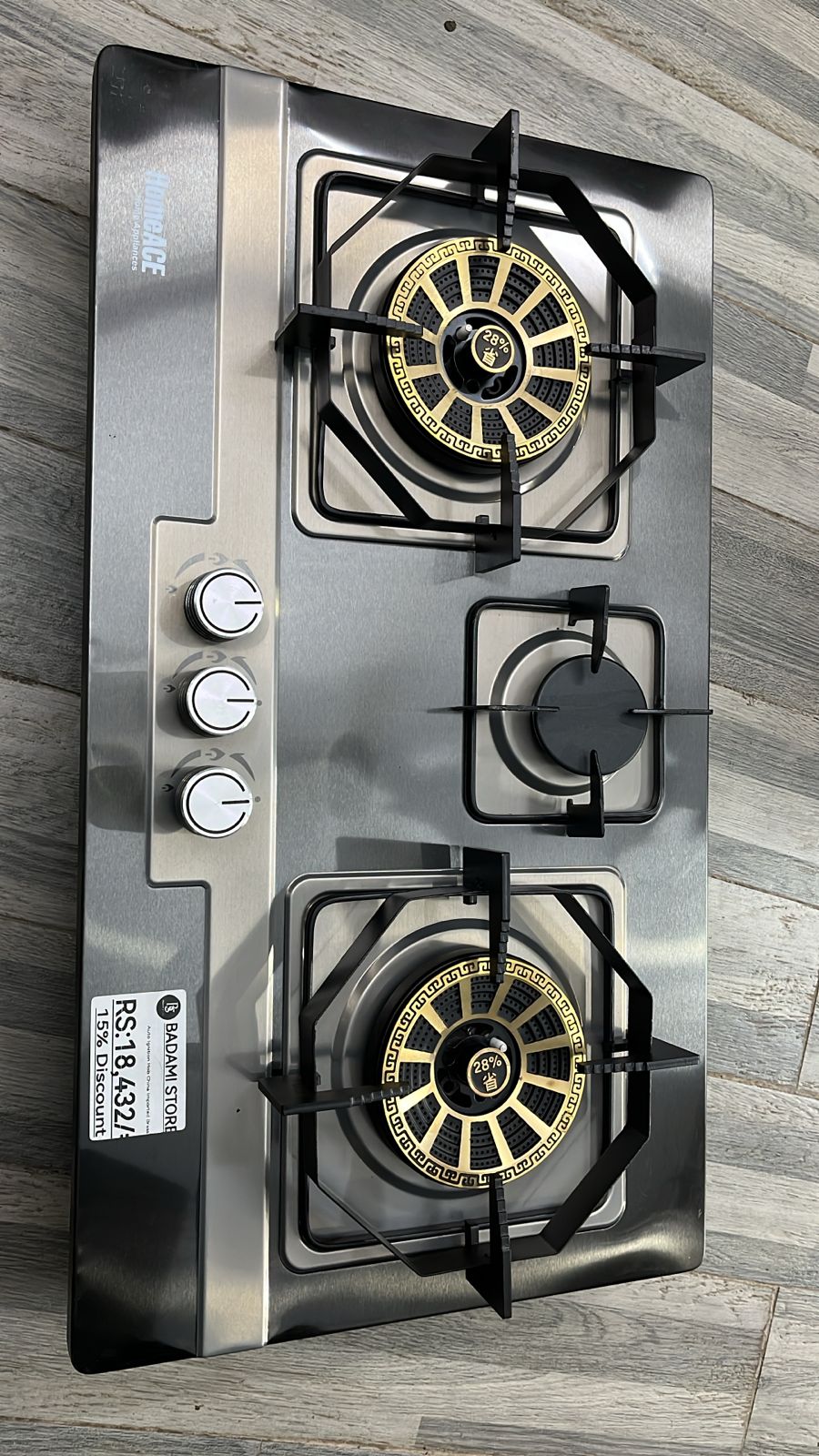 AUTO IGNITION HOB CHINA IMPORTED BRASS BURNERS