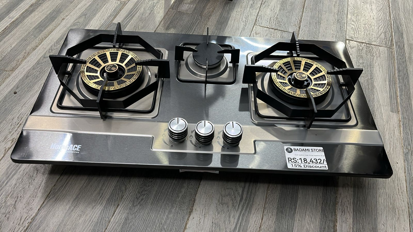 AUTO IGNITION HOB CHINA IMPORTED BRASS BURNERS