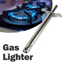 Lighter for Gas Stove - Metallic Kitchen Lighter for Ignition with Spark NO FUEL NEEDED