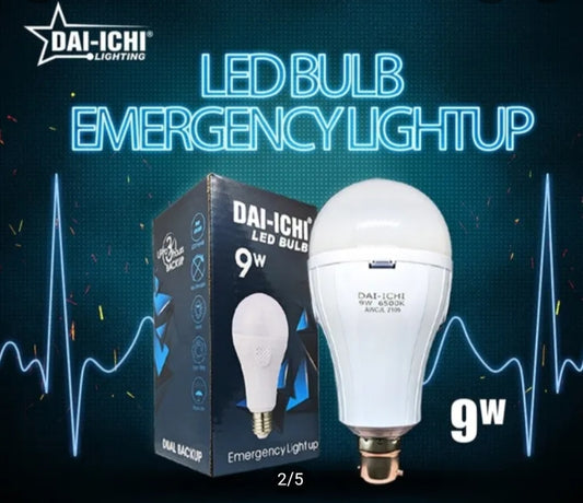 Light - Rechargeable Bulb Emergency Lamp - Bulb Light - LED Bulb 12w - LED Lights for Room Bulb - Smart Bulb