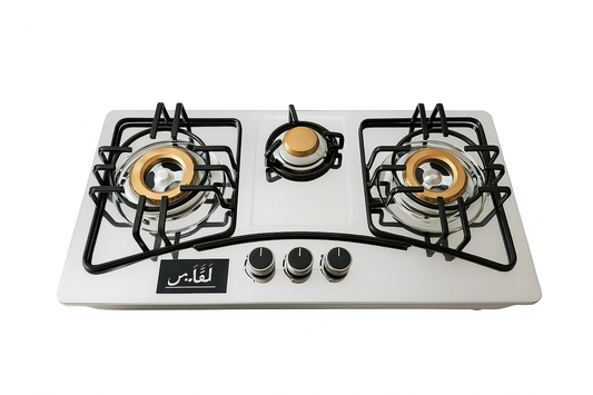 Premium Hob – Heavy Grill, Rustproof Burners & Stainless Steel Body Model:303